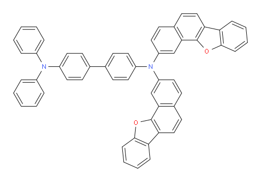 N4,N4-bis(naphtho[1,2-b]benzofuran-2-yl)-N4',N4'-diphenyl-[1,1'-biphenyl]-4,4'-diamine