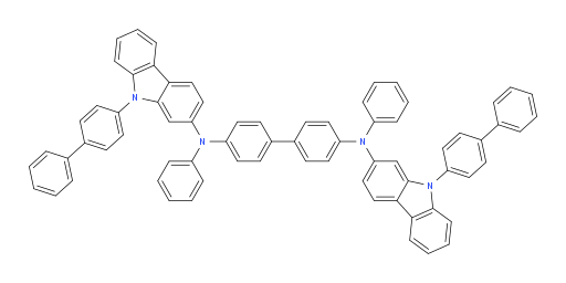 N4,N4'-bis(9-([1,1'-biphenyl]-4-yl)-9H-carbazol-2-yl)-N4,N4'-diphenyl-[1,1'-biphenyl]-4,4'-diamine