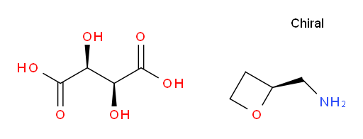 (S)-oxetan-2-ylmethanamine (2S,3S)-2,3-dihydroxysuccinate