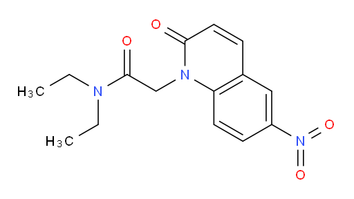 N,N-diethyl-2-(6-nitro-2-oxoquinolin-1(2H)-yl)acetamide