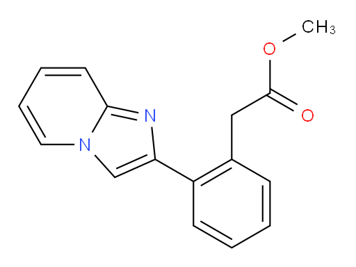 methyl 2-(2-(imidazo[1,2-a]pyridin-2-yl)phenyl)acetate