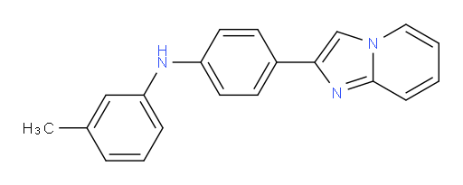 N-(4-(imidazo[1,2-a]pyridin-2-yl)phenyl)-3-methylaniline