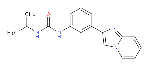 1-(3-(imidazo[1,2-a]pyridin-2-yl)phenyl)-3-isopropylurea