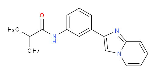 N-(3-(imidazo[1,2-a]pyridin-2-yl)phenyl)isobutyramide