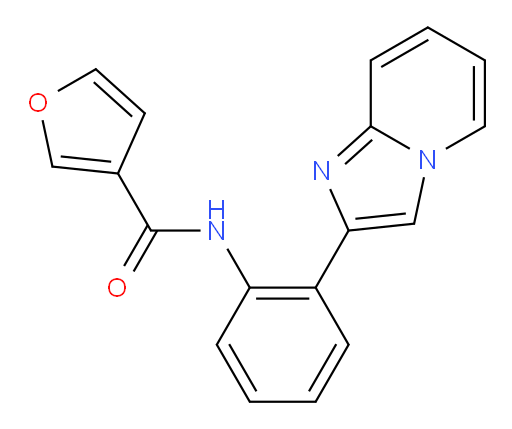 N-(2-(imidazo[1,2-a]pyridin-2-yl)phenyl)furan-3-carboxamide