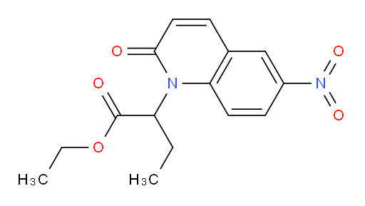 ethyl 2-(6-nitro-2-oxoquinolin-1(2H)-yl)butanoate