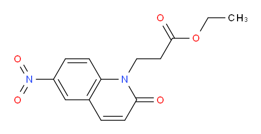ethyl 3-(6-nitro-2-oxoquinolin-1(2H)-yl)propanoate