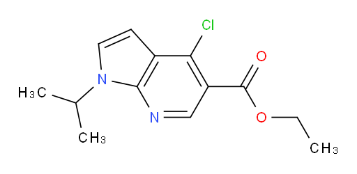ethyl 4-chloro-1-isopropyl-1H-pyrrolo[2,3-b]pyridine-5-carboxylate