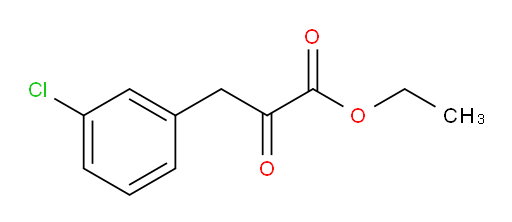ethyl 3-(3-chlorophenyl)-2-oxopropanoate