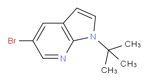 5-bromo-1-(tert-butyl)-1H-pyrrolo[2,3-b]pyridine