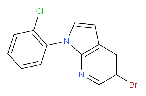 5-bromo-1-(2-chlorophenyl)-1H-pyrrolo[2,3-b]pyridine