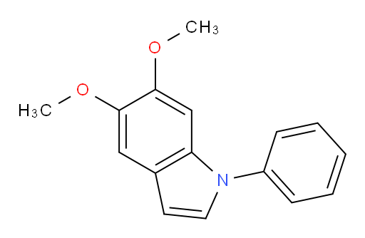 5,6-dimethoxy-1-phenyl-1H-indole