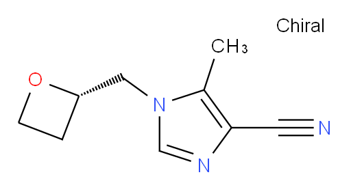 (S)-5-methyl-1-(oxetan-2-ylmethyl)-1H-imidazole-4-carbonitrile