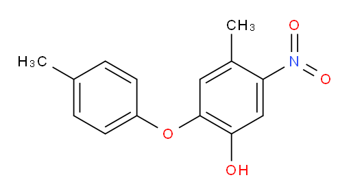 4-methyl-5-nitro-2-(p-tolyloxy)phenol