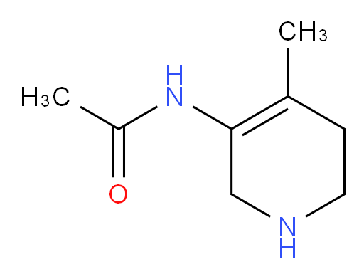 N-(4-methyl-1,2,5,6-tetrahydropyridin-3-yl)acetamide