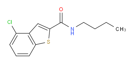 N-butyl-4-chlorobenzo[b]thiophene-2-carboxamide