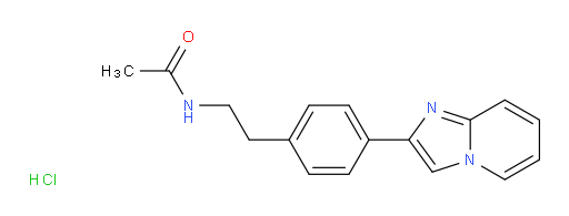 N-(4-(imidazo[1,2-a]pyridin-2-yl)phenethyl)acetamide hydrochloride