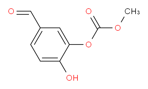 5-formyl-2-hydroxyphenyl methyl carbonate