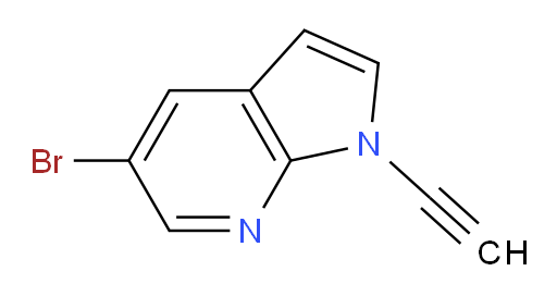 5-bromo-1-ethynyl-1H-pyrrolo[2,3-b]pyridine