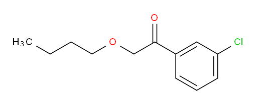 2-butoxy-1-(3-chlorophenyl)ethanone