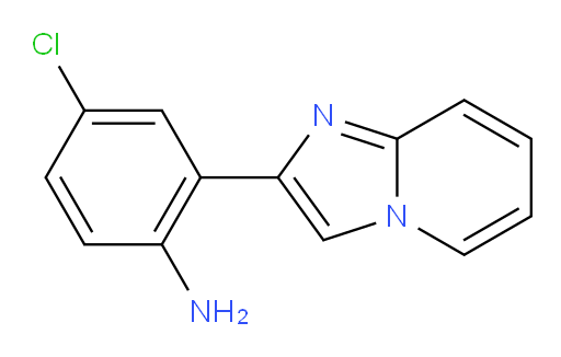 4-chloro-2-(imidazo[1,2-a]pyridin-2-yl)aniline