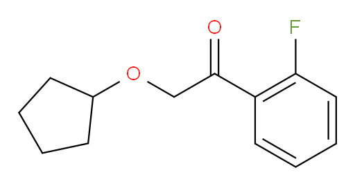 2-(cyclopentyloxy)-1-(2-fluorophenyl)ethanone