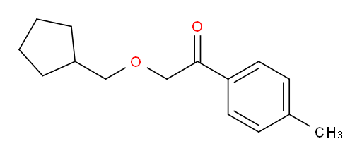 2-(cyclopentylmethoxy)-1-(p-tolyl)ethanone