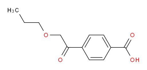 4-(2-propoxyacetyl)benzoic acid
