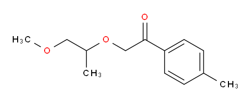 2-((1-methoxypropan-2-yl)oxy)-1-(p-tolyl)ethanone