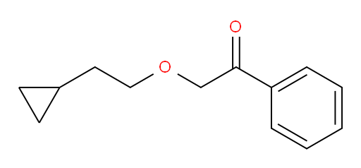 2-(2-cyclopropylethoxy)-1-phenylethanone
