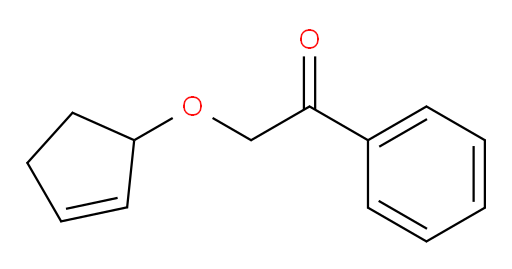 2-(cyclopent-2-en-1-yloxy)-1-phenylethanone