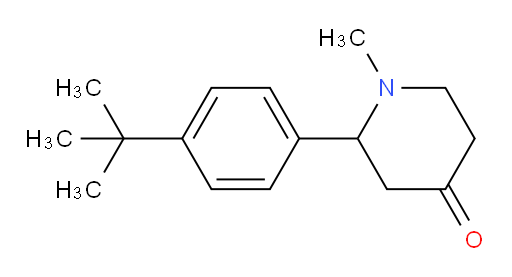 2-(4-(tert-butyl)phenyl)-1-methylpiperidin-4-one