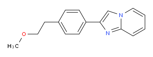 2-(4-(2-methoxyethyl)phenyl)imidazo[1,2-a]pyridine