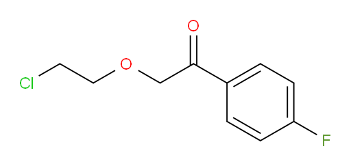 2-(2-chloroethoxy)-1-(4-fluorophenyl)ethanone
