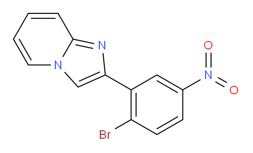 2-(2-bromo-5-nitrophenyl)imidazo[1,2-a]pyridine