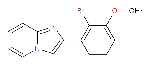 2-(2-bromo-3-methoxyphenyl)imidazo[1,2-a]pyridine