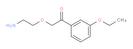 2-(2-aminoethoxy)-1-(3-ethoxyphenyl)ethanone