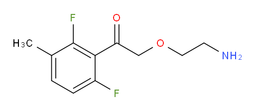 2-(2-aminoethoxy)-1-(2,6-difluoro-3-methylphenyl)ethanone