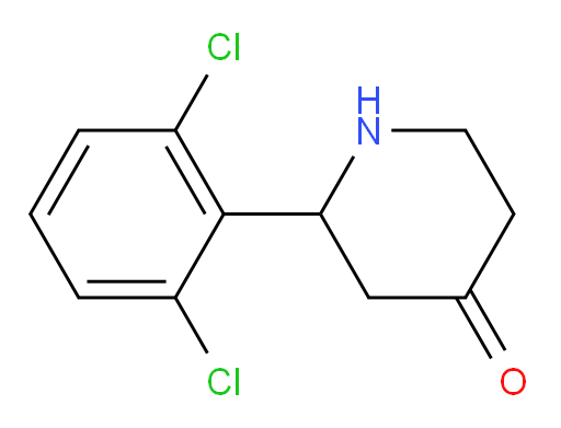 2-(2,6-dichlorophenyl)piperidin-4-one