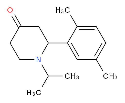 2-(2,5-dimethylphenyl)-1-isopropylpiperidin-4-one