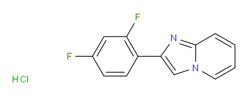 2-(2,4-difluorophenyl)imidazo[1,2-a]pyridine hydrochloride