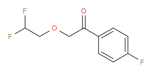 2-(2,2-difluoroethoxy)-1-(4-fluorophenyl)ethanone