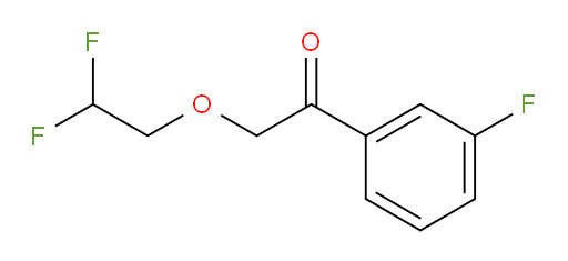 2-(2,2-difluoroethoxy)-1-(3-fluorophenyl)ethanone