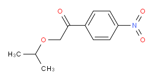 2-isopropoxy-1-(4-nitrophenyl)ethanone