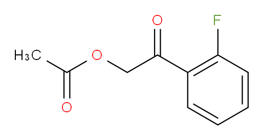 2-(2-fluorophenyl)-2-oxoethyl acetate