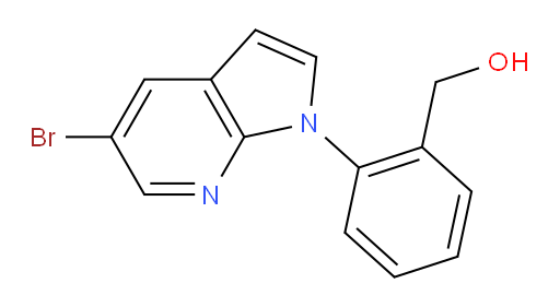 (2-(5-bromo-1H-pyrrolo[2,3-b]pyridin-1-yl)phenyl)methanol