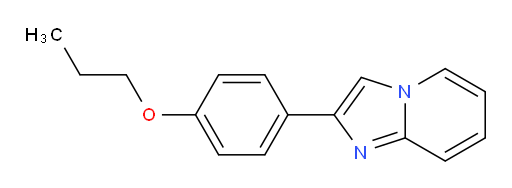 2-(4-propoxyphenyl)imidazo[1,2-a]pyridine