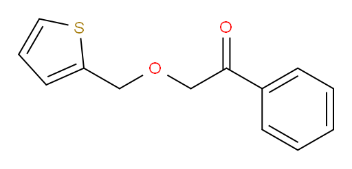 1-phenyl-2-(thiophen-2-ylmethoxy)ethanone