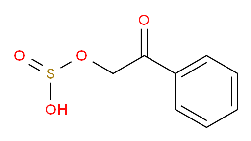2-oxo-2-phenylethyl hydrogen sulfite