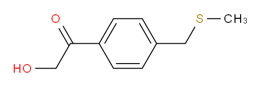 2-hydroxy-1-(4-((methylthio)methyl)phenyl)ethanone